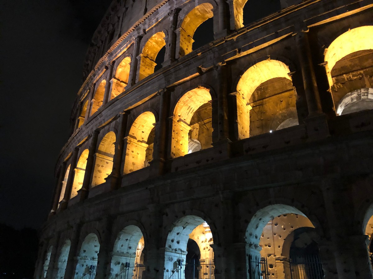 Rome- Colosseum at&nbsp;Night